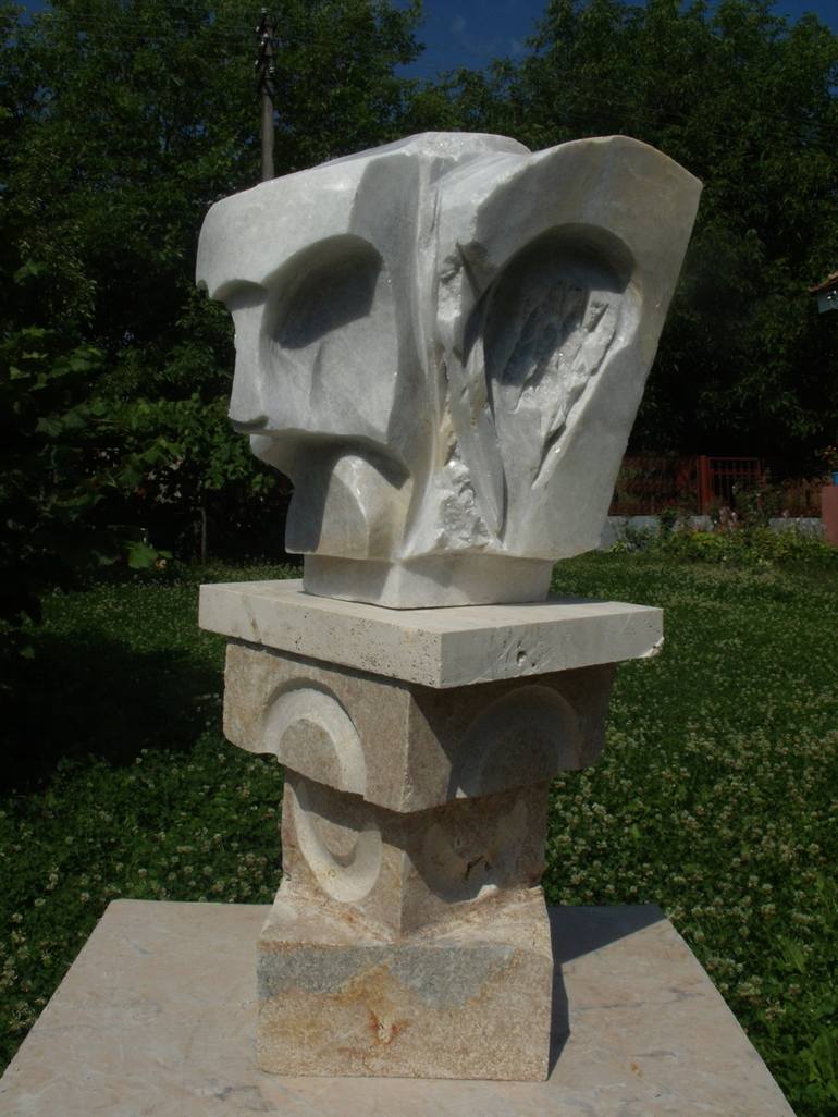 Original Expressionism Abstract Sculpture by caius rotaru