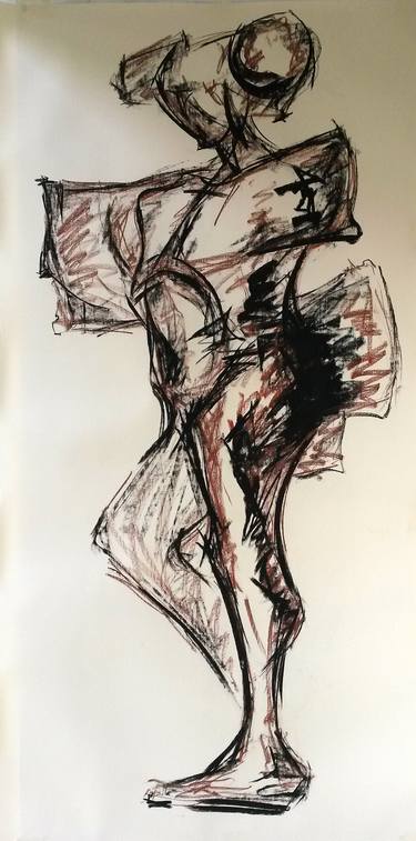 Original Abstract Expressionism Abstract Drawings by caius rotaru