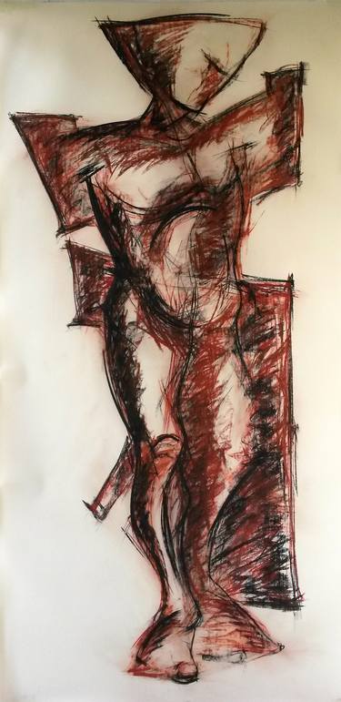 Original Abstract Expressionism Abstract Drawings by caius rotaru