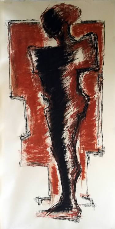 Original Abstract Expressionism Abstract Drawings by caius rotaru