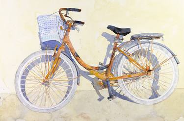 Print of Bicycle Paintings by Klaus Hinkel