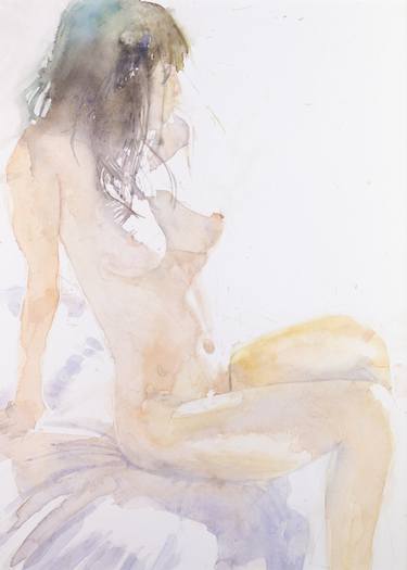 Print of Nude Paintings by Klaus Hinkel