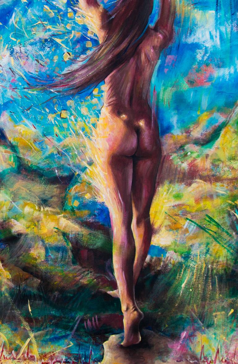Original Figurative Body Painting by Radocation Radoslav ČAjkovič
