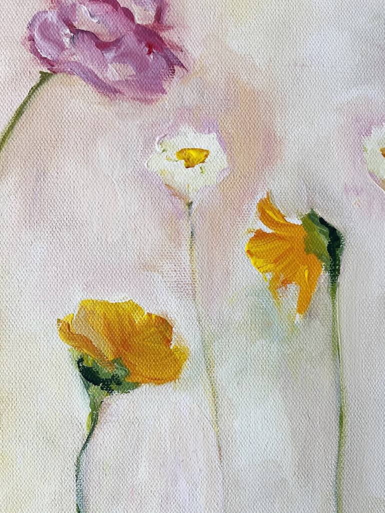 Original Floral Painting by Mary James Ketch