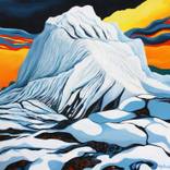 SUNDOWN AT MOUNT SHASTA by Rudy SchneeWeiss