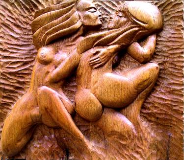 Print of Love Sculpture by Rudy SchneeWeiss
