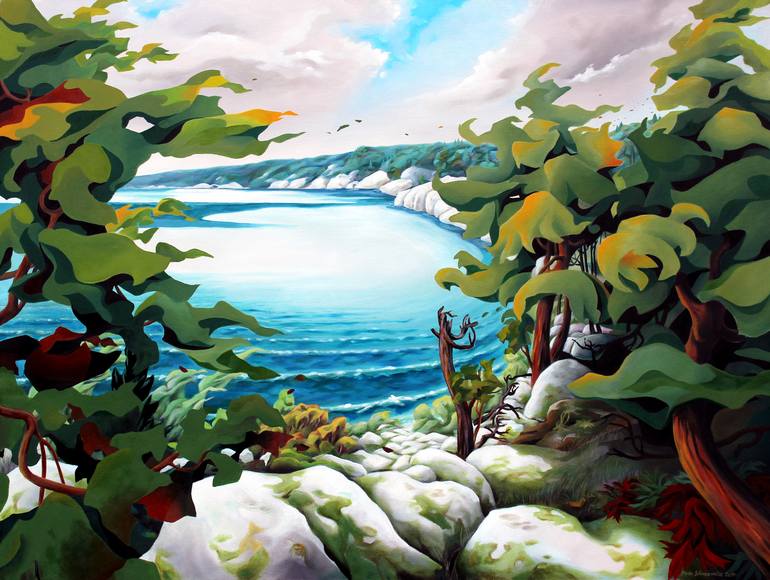 Original Realism Nature Paintings by Rudy Schneeweiss