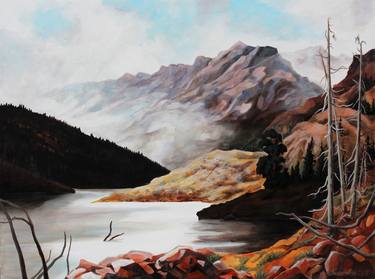 Original Landscape Paintings by Rudy SchneeWeiss
