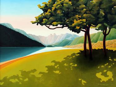 Original Landscape Paintings by Rudy SchneeWeiss