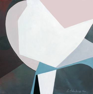 Original Minimalism Abstract Paintings by Rudy SchneeWeiss