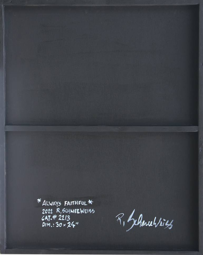 Original Abstract Expressionism Abstract Painting by Rudy Schneeweiss