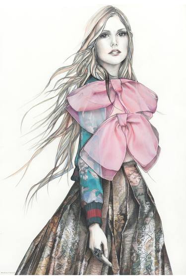 GUCCI collection'SS2016 Fashion Illustration thumb