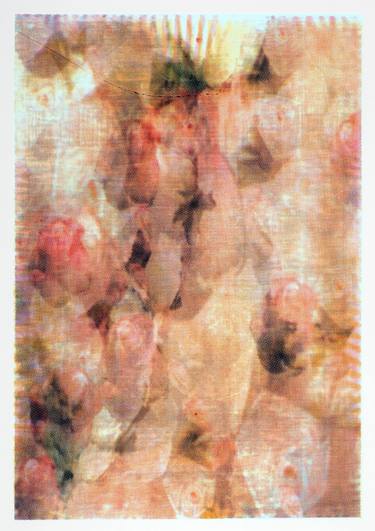 Print of Nude Printmaking by Asma Hashmi