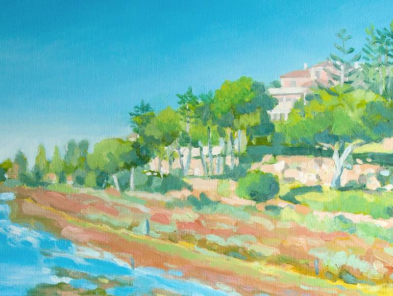 Original Impressionism Landscape Painting by Touvet Emmanuel