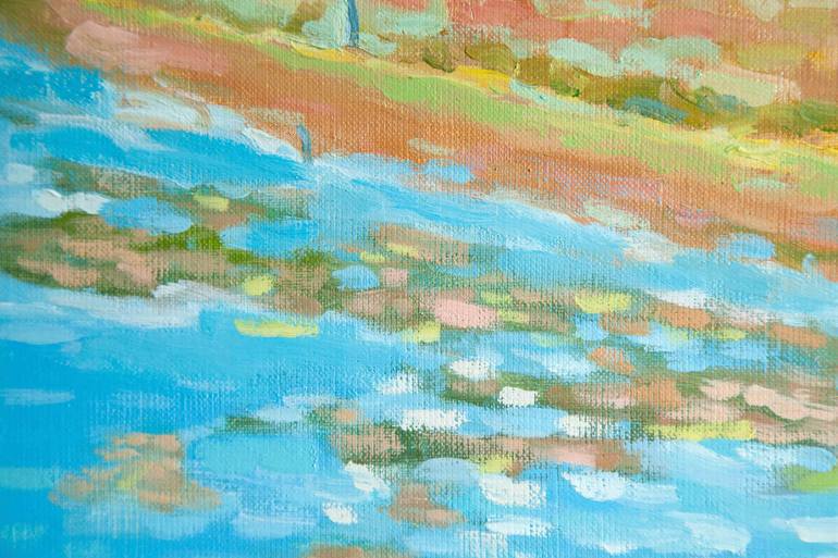 Original Impressionism Landscape Painting by Touvet Emmanuel