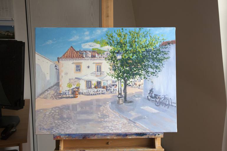 Original Impressionism Landscape Painting by TOUVET EMMANUEL