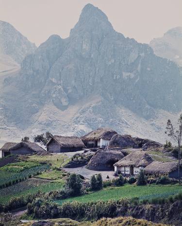 A village in Peru Size M - Limited Edition of 10 thumb