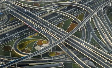 Highways in Dubai. Size XL. 1/10 - Limited Edition of 10 thumb