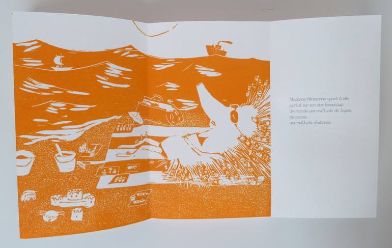 Original Figurative Love Printmaking by Ingrid Monchy