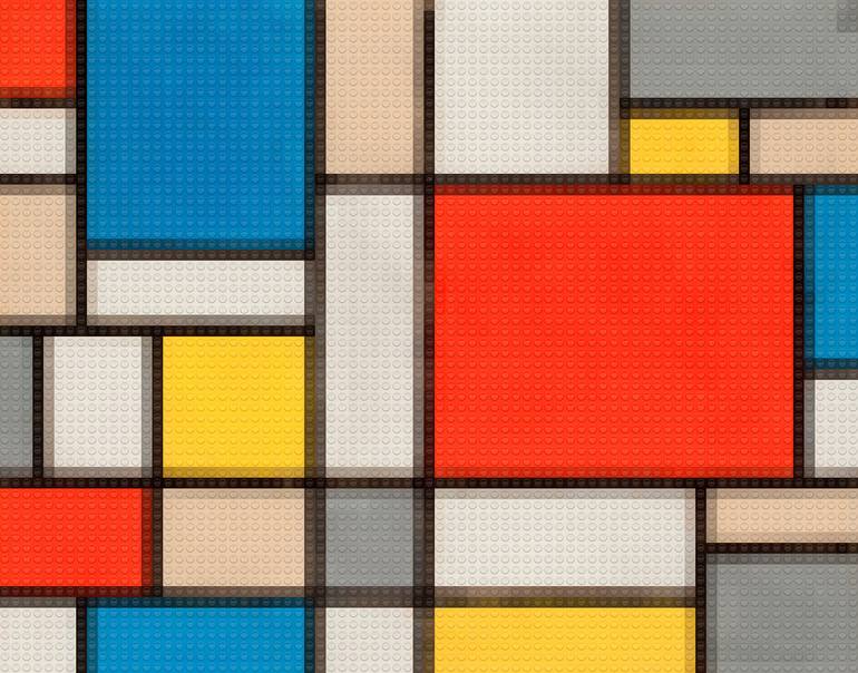 Piet mondrian online lego