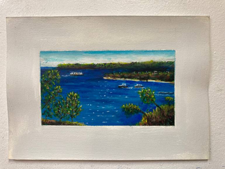 Original Expressionism Landscape Drawing by David Pavich