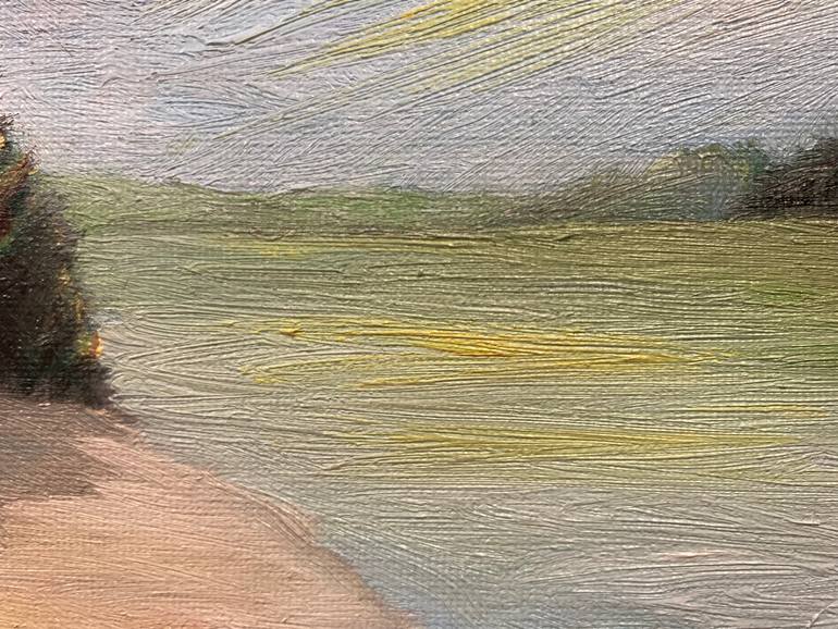 Original Expressionism Landscape Painting by David Pavich