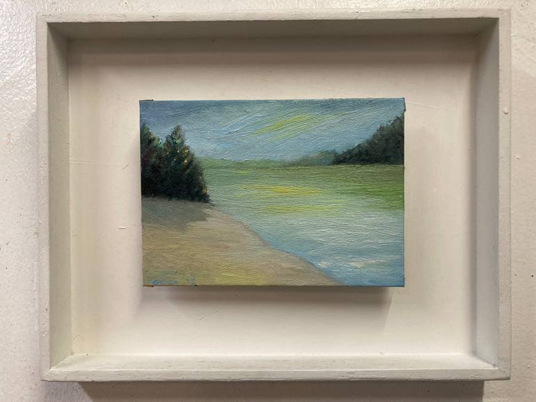 Original Expressionism Landscape Painting by David Pavich