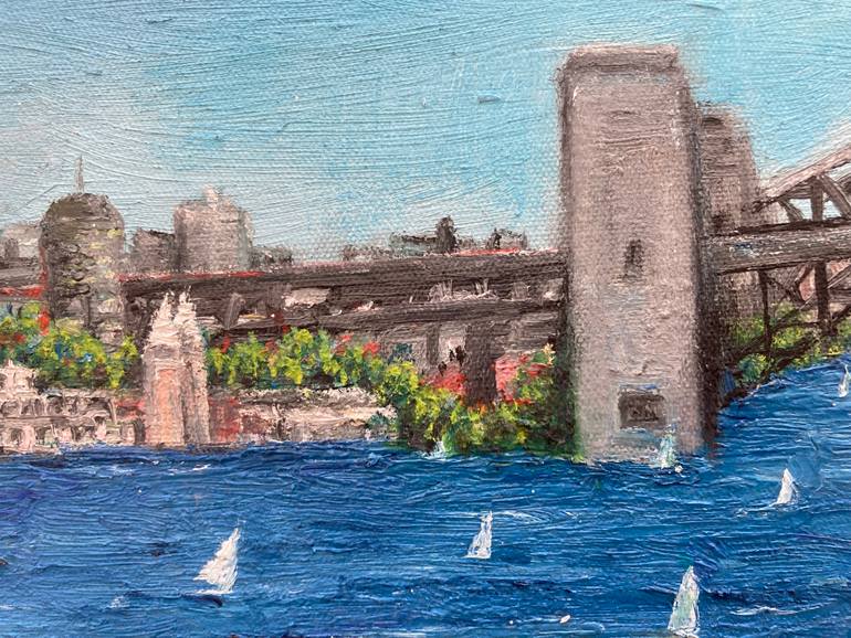 Original Expressionism Landscape Painting by David Pavich