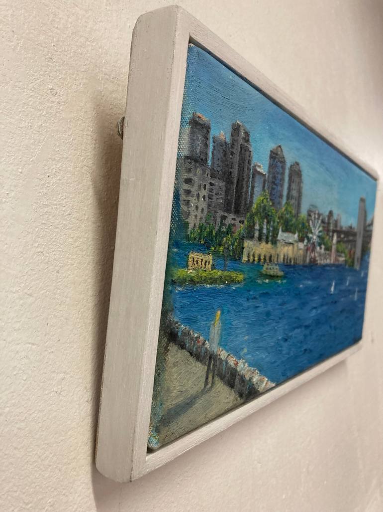 Original Expressionism Landscape Painting by David Pavich