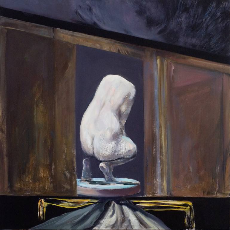 Original Abstract Nude Paintings by Ron Himler