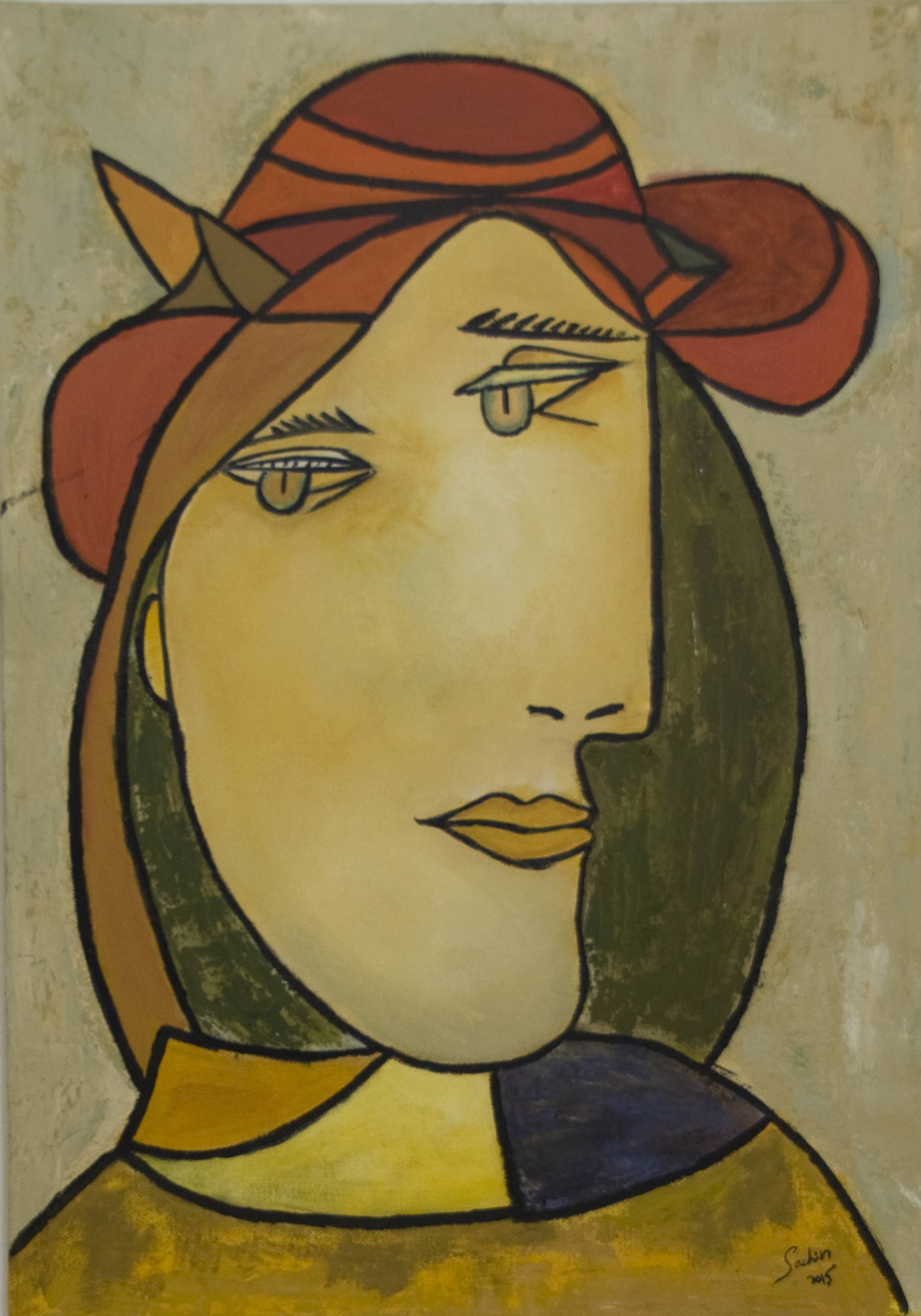PICASSO 油絵アート Tribute to Pablo Picasso Painting by Sachin Jagtap | Saatchi Art
