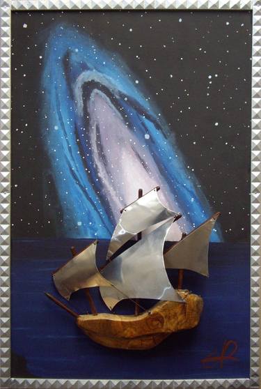 Print of Art Deco Outer Space Paintings by Aleksander Nasto