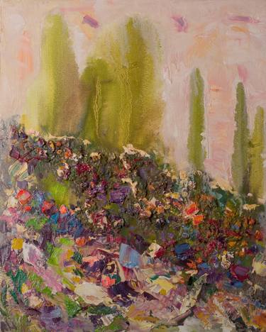 Print of Abstract Garden Paintings by Anna Nagorna