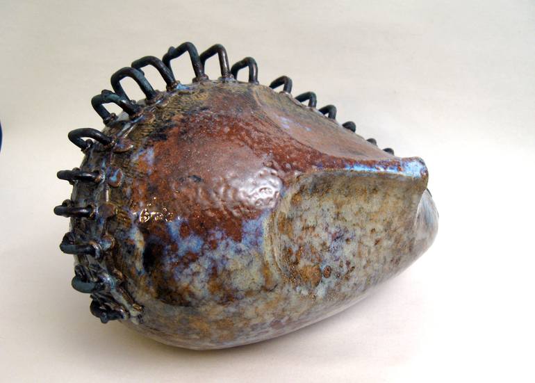 Original Abstract People Sculpture by George  Dragomir