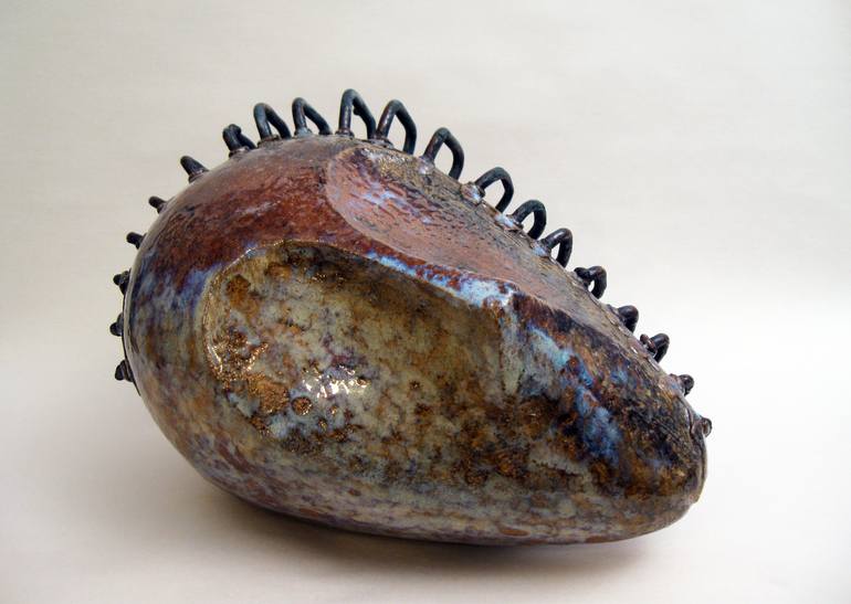 Original Abstract People Sculpture by George  Dragomir