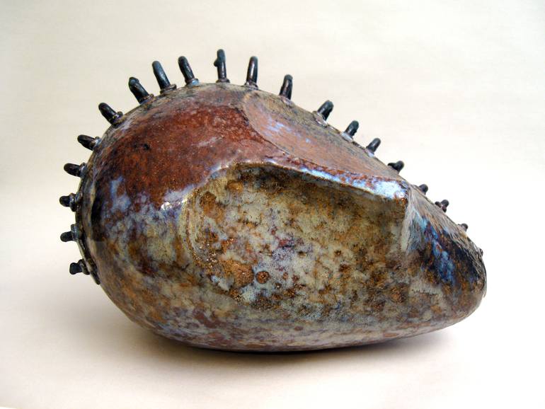 Original Abstract People Sculpture by George  Dragomir