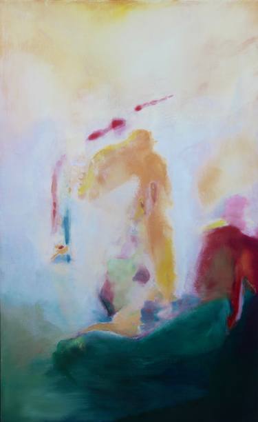 Original Abstract Expressionism Abstract Painting by Thierry Renaut