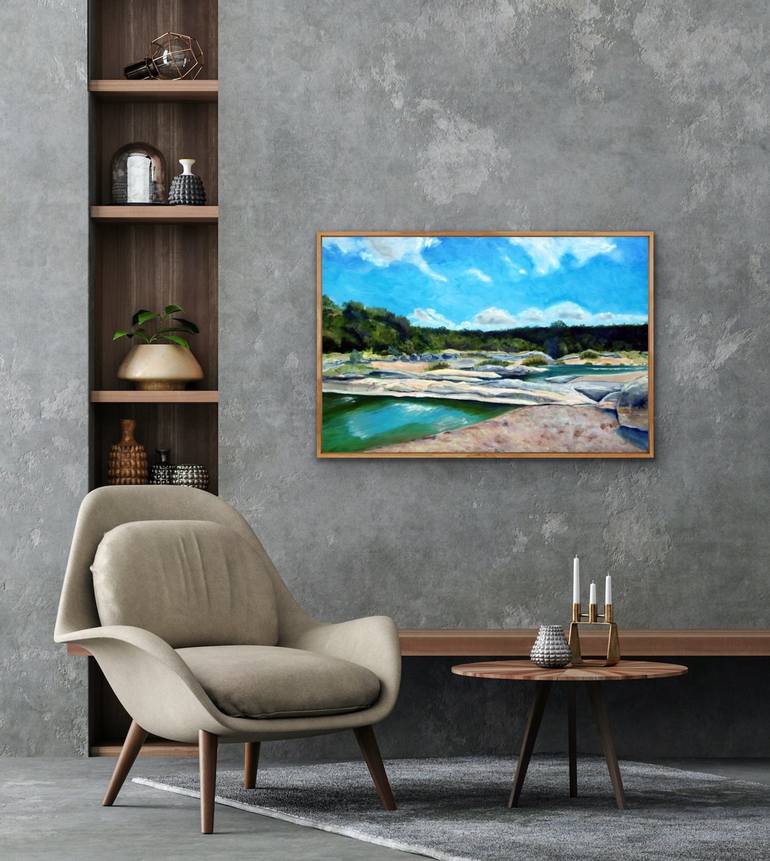 Original Contemporary Landscape Painting by Teresa Bristol