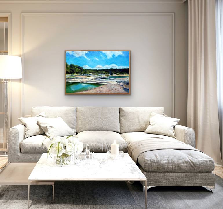 Original Contemporary Landscape Painting by Teresa Bristol