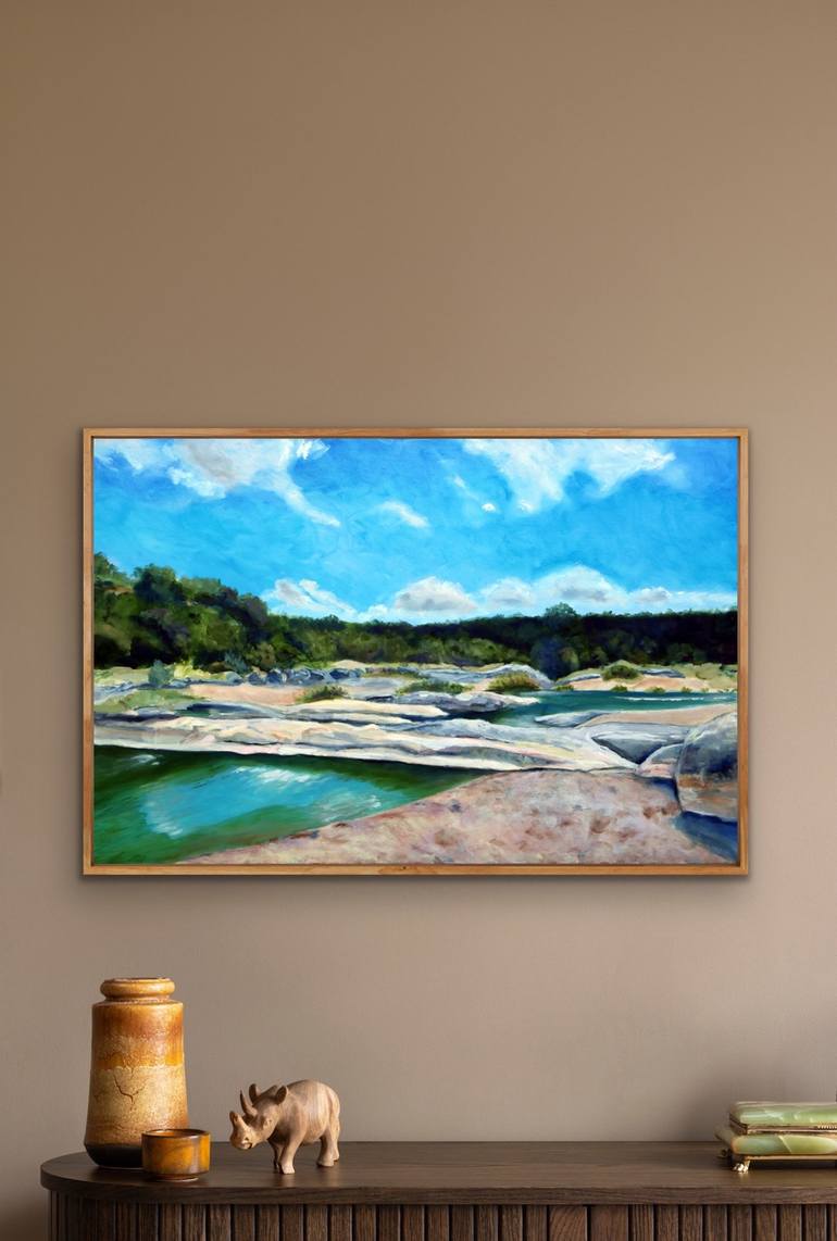 Original Contemporary Landscape Painting by Teresa Bristol