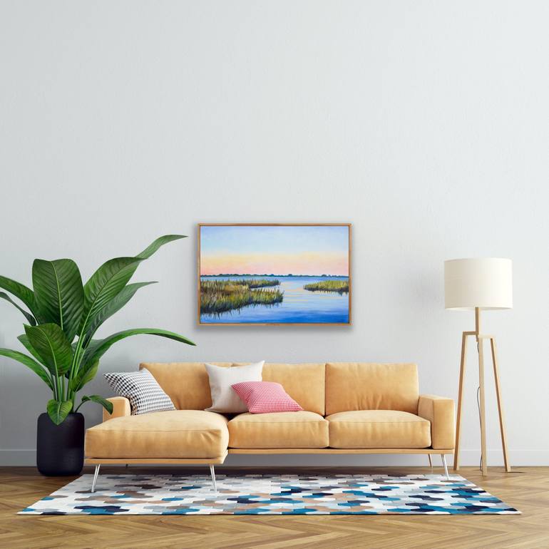 Original Impressionism Landscape Painting by Teresa Bristol