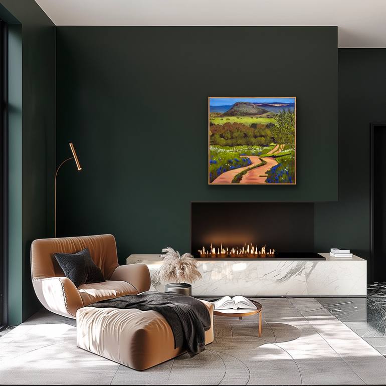 Original Contemporary Landscape Painting by Teresa Bristol