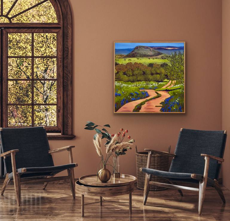 Original Contemporary Landscape Painting by Teresa Bristol