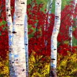 The Changing Seasons - Colorado Aspens by Teresa Bristol