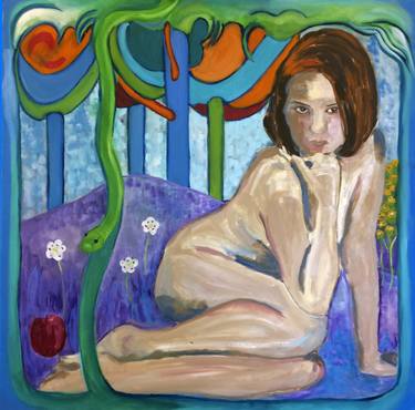 Print of Figurative Nude Paintings by Teresa Bristol