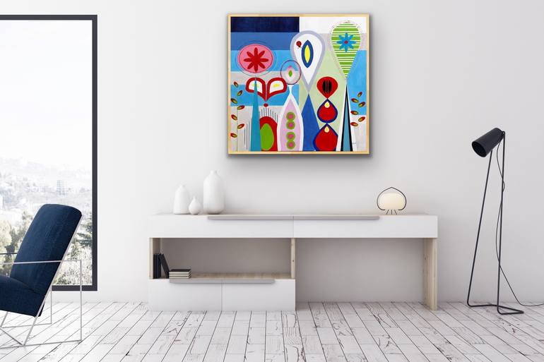 Original Interiors Painting by Teresa Bristol