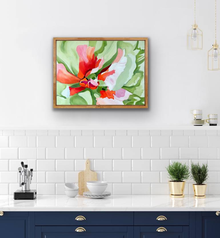 Original Fine Art Floral Painting by Teresa Bristol