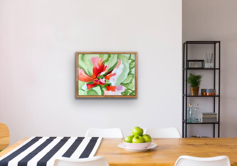 Original Floral Painting by Teresa Bristol