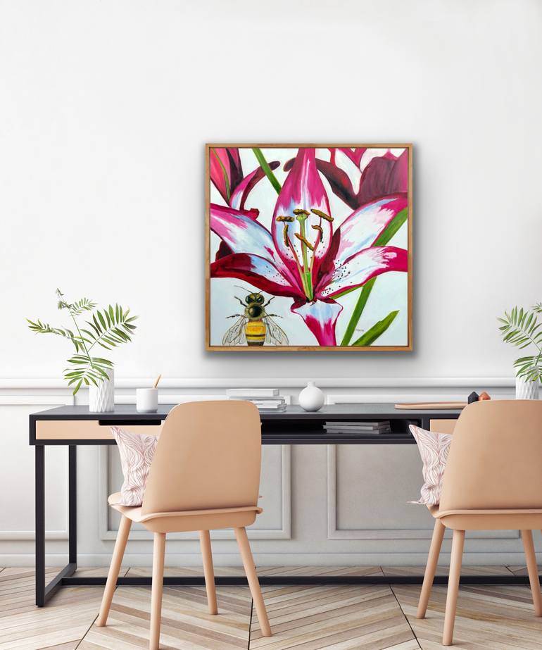 Original Fine Art Floral Painting by Teresa Bristol