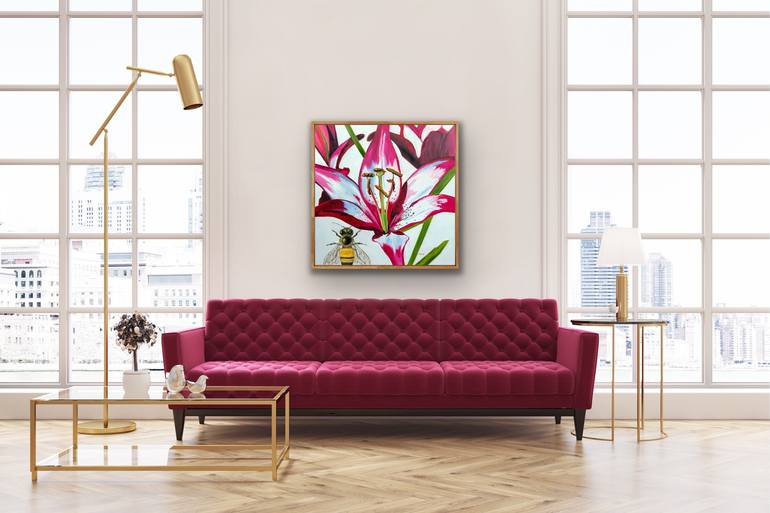 Original Fine Art Floral Painting by Teresa Bristol